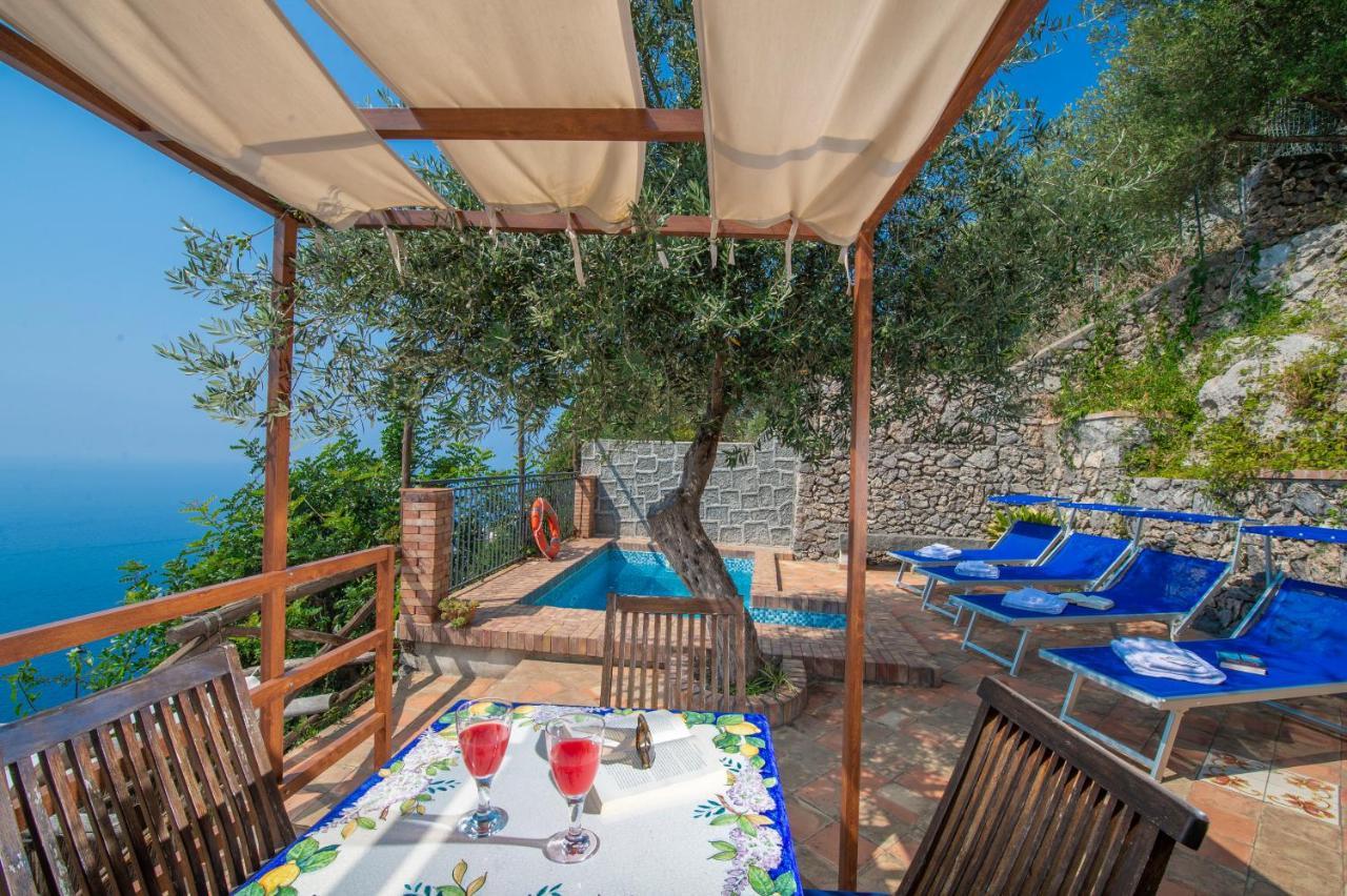 Villa Tranquillita Praiano Eksteriør billede